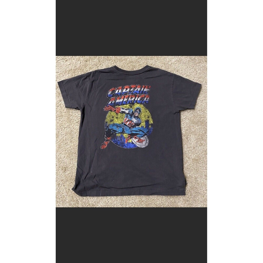 Vintage 1990s Marvel Comics Captain America Comics T Shirt U.S. Size Large